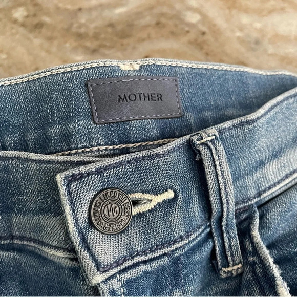 MOTHER The Hustler Ankle Fray Can't Stop Staring - Picture 2 of 12